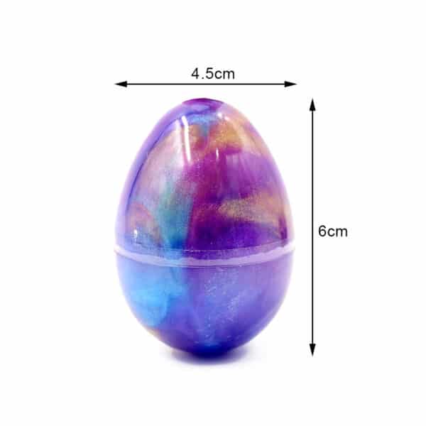 Glitter Galaxy Slimes Egg Ball size