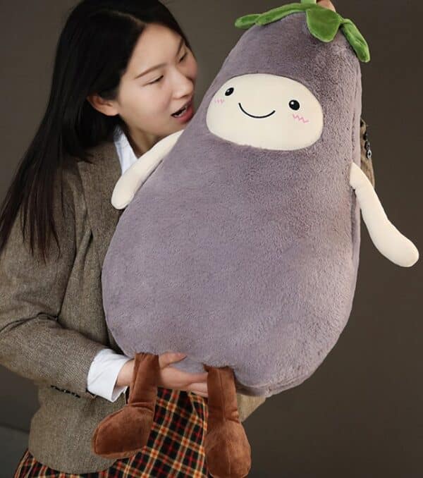 Cute Eggplant Plush Toy