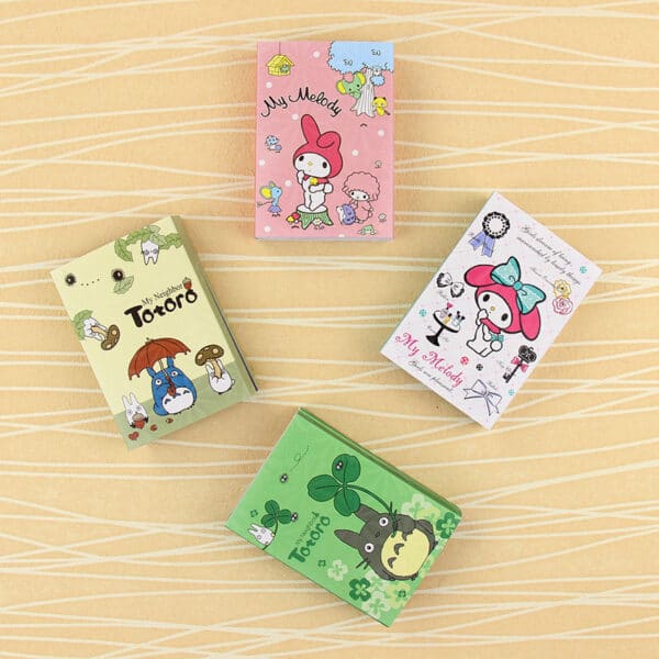 My Melody Sticky Notes Pack and Neighbor Totoro sticky notes