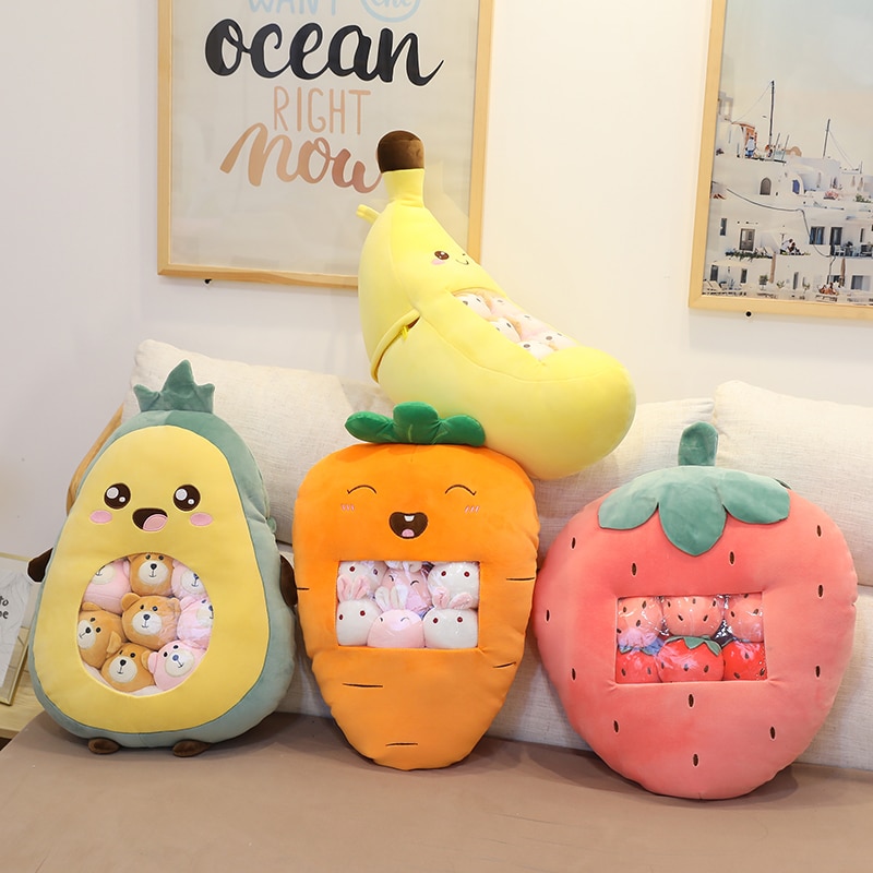 fruit mini plushies collection