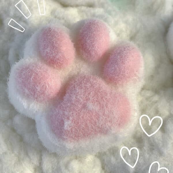 cute Cat Paw Squishie paw squishable anti stress toy