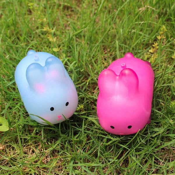 Color Changing Squishy Bunny by Sunlight pink