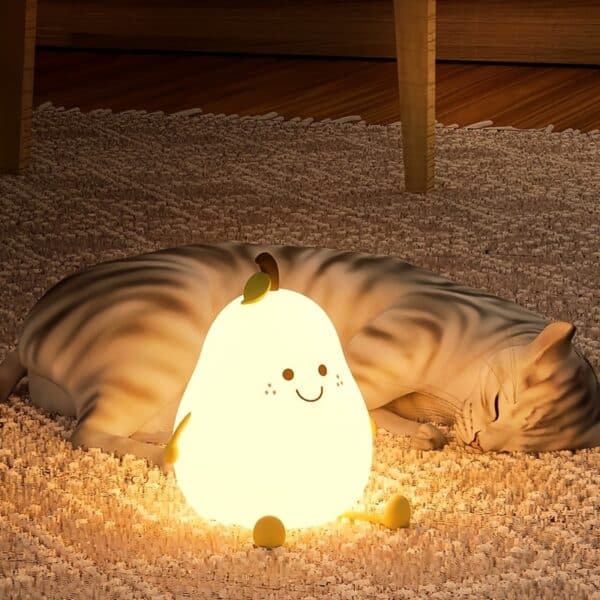 Pear Night Light Cute Pear Lamp