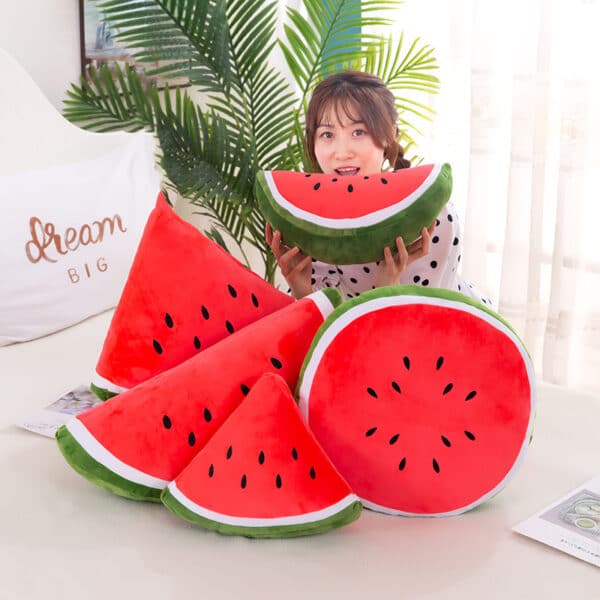 cute realistic Watermelon Pillow