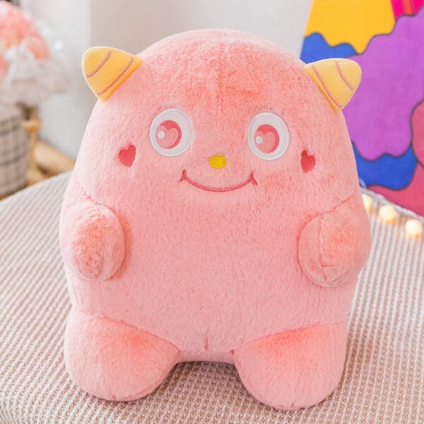 pink alien plushie