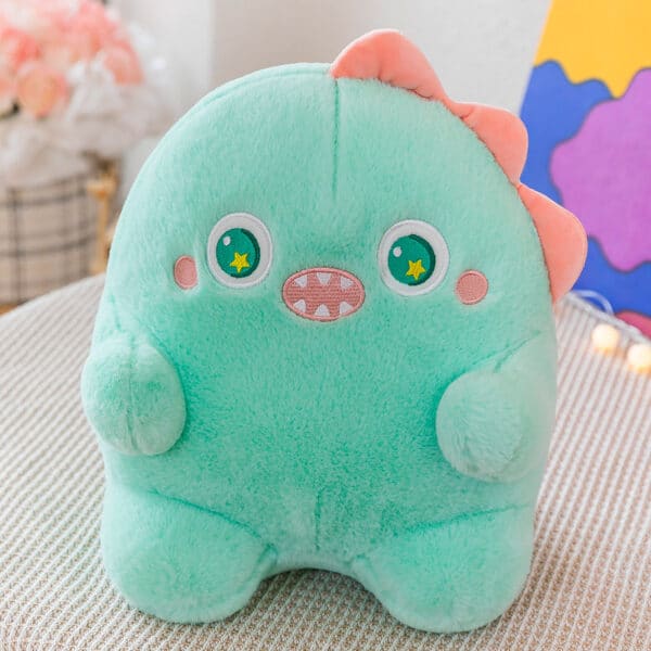 green alien plushie cute