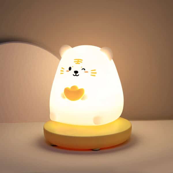 tiger night lamp cute kawaii