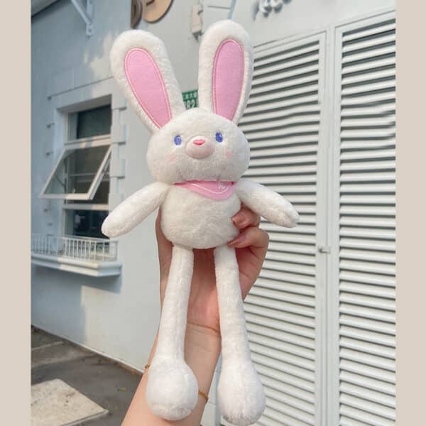 pink bunny Keychain Plush