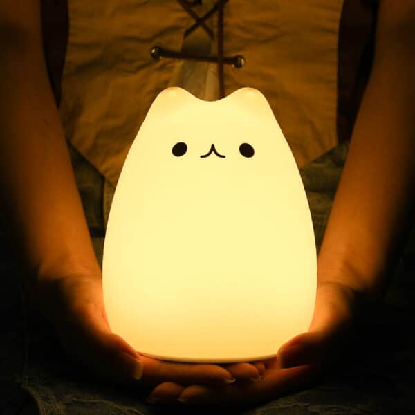 yellow Cute Cat Night Lamp Pusheen Lamp