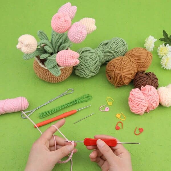 Crochet Kits flower crochet amirugumi for Beginners