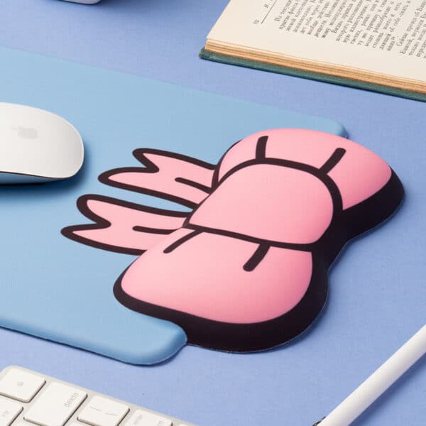 bowknot mouse pad