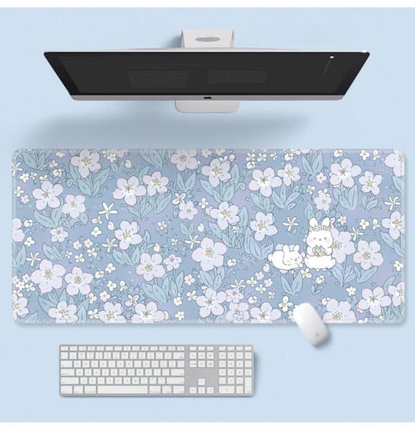 forget me not mouse pad