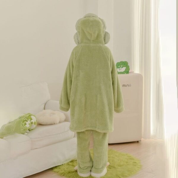 Green Onesie Pajamas Kawaii Sleepwear cute