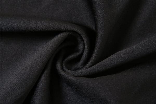 black fabric of Goth Maxi Skirt