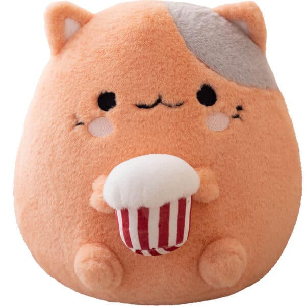 cute brown cat Squishmallow