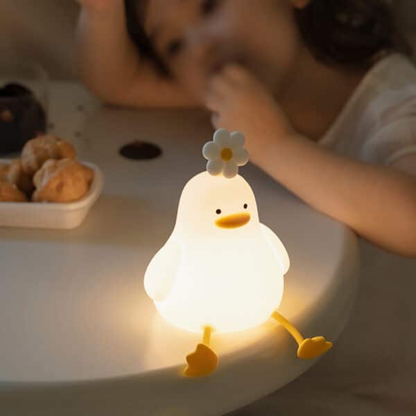 Cute Duck Night Light Lamps