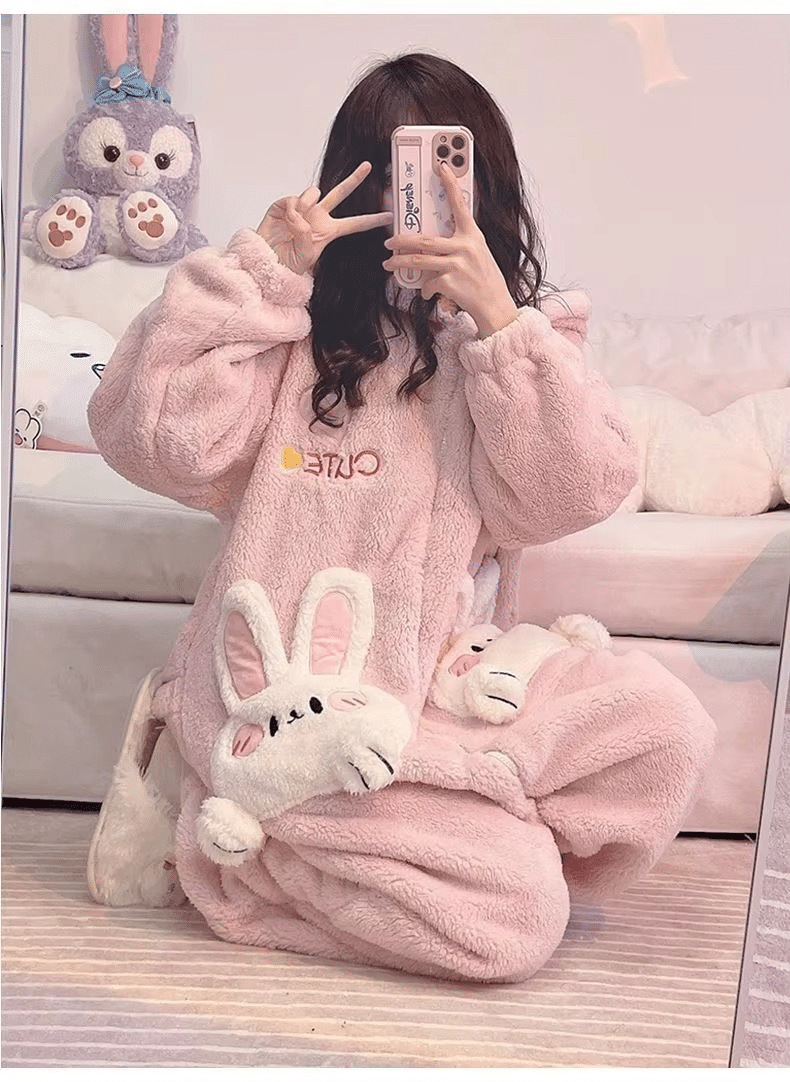 onesie pajama bunny