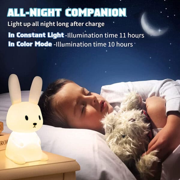 Cute Rabbit Night Lamp