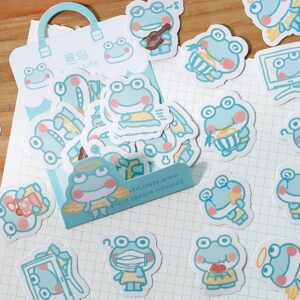 Kawaii Frog Stickers Cute Frog Stickers pack