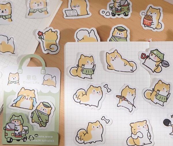 Shiba Stickers Cute Shiba Inu Stickers
