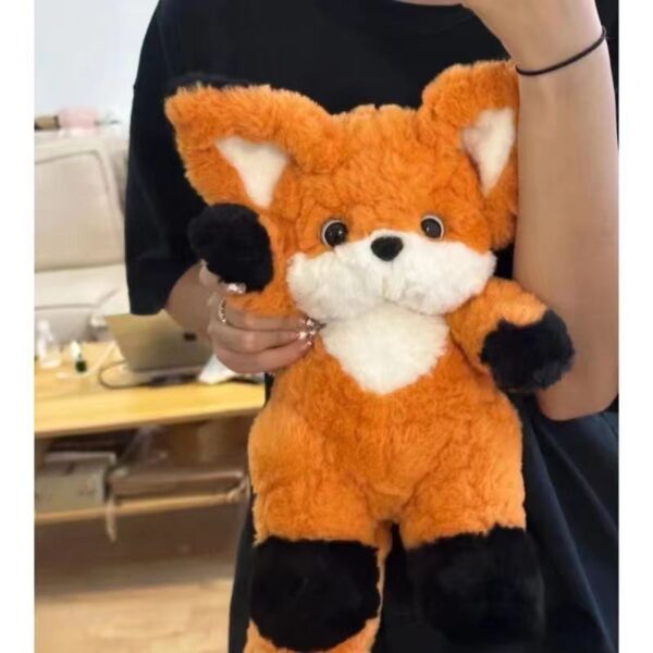 Cute Fox Stuffed Animal with Long Tail!