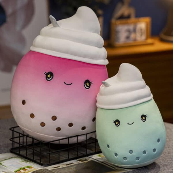 Ice Cream Boba Plush Toys (3 Flavors)