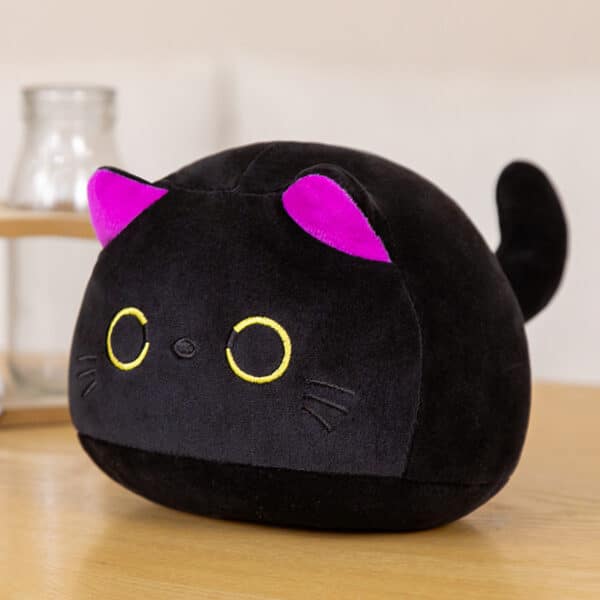 Black Cat Plushy Giant & Small, (Adorable 6 Sizes)