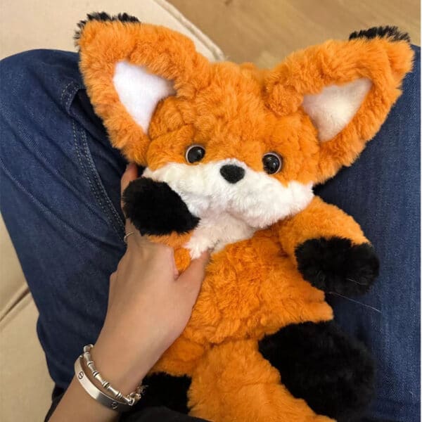 Cute Fox Stuffed Animal with Long Tail!