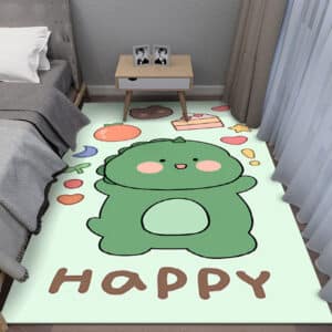 Cute Dinosaur Carpet Kawaii Dino Cartoon Rug