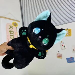 Kawaii Cat Plushies Black or White CutiePies™