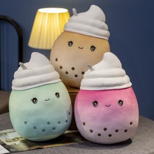 Ice Cream Boba Plush Toys (3 Flavors)