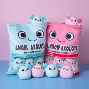 Mini Axolotl Plushies Candy Plush Bag