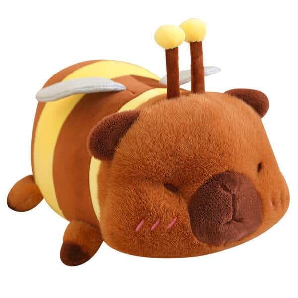 Kawaii Capybara Plushie Toy as Cute Bee