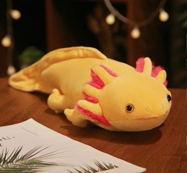 Yellow Axolotl Plushie Toy