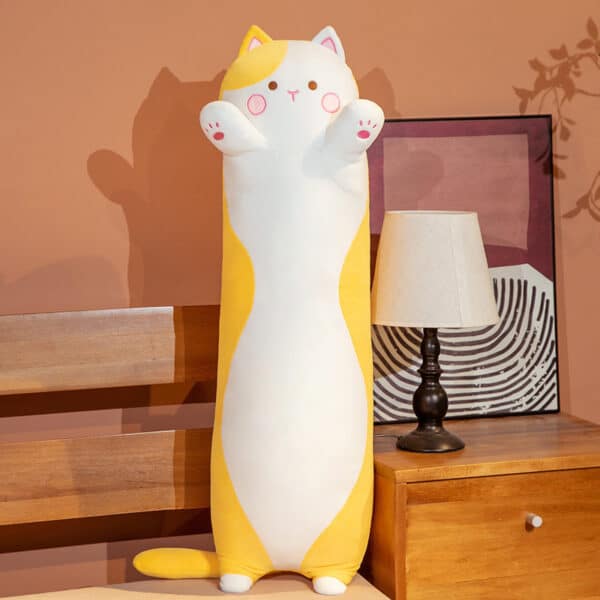 Long Cat Plushy Toy Huge Kitten Plush Looong