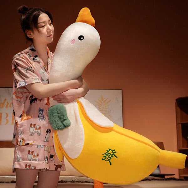 Giant Duck Plush Animal Toy | Unique Avocado Design