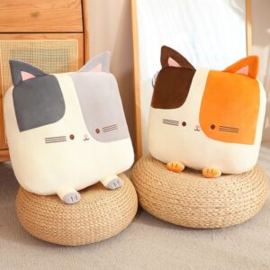 Cute Cat Pillow Kawaii Style Chair Seat Cushion