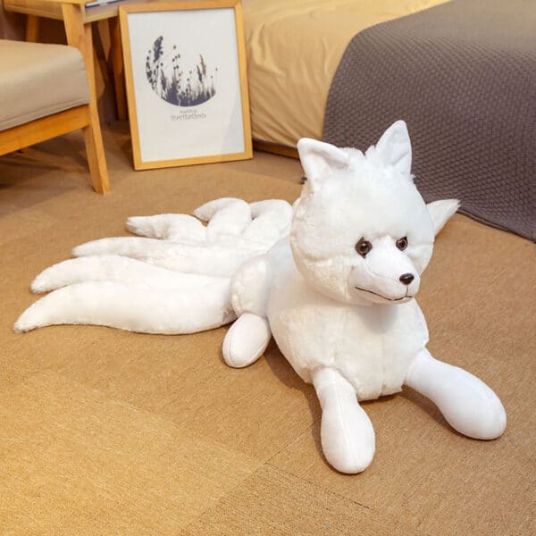 Nine Tailed Fox Plush Toy | Chinese Mythical Kumara Kitsune
