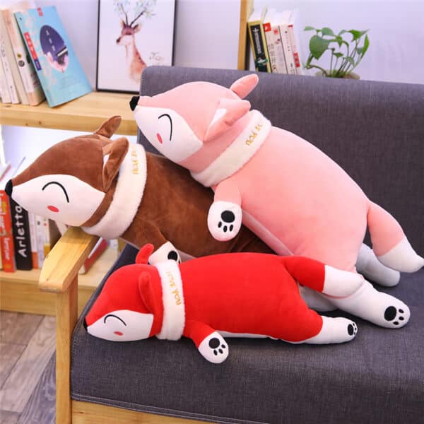 Pink Fox Plush Animal Soft Toy (5 Sizes!)