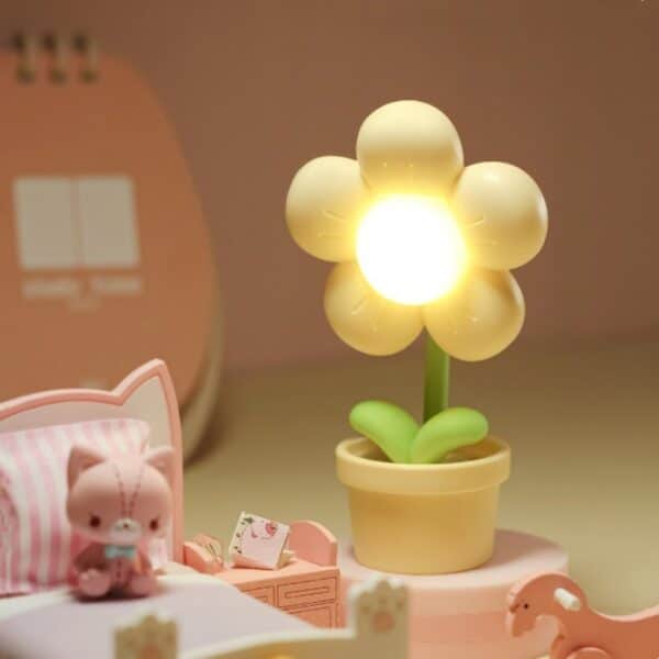 Cute Flower Night Lamp