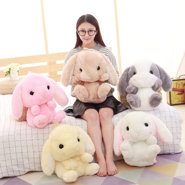 Large Bunny Backpack Plush with Long Ears (5 Colors!)