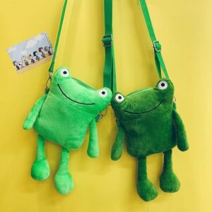 Frog Messenger Purse