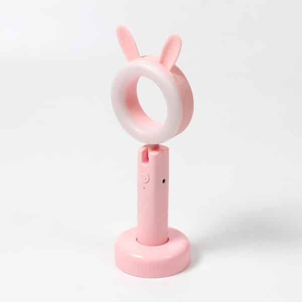 Kawaii Bunny Ring Light | Cute Makeup Lighting