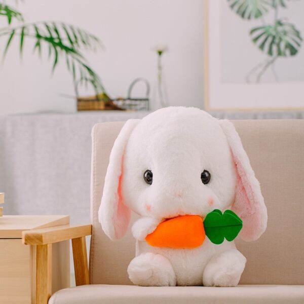 Rabbit Plushie Toy with Carrot (4 Designs!)