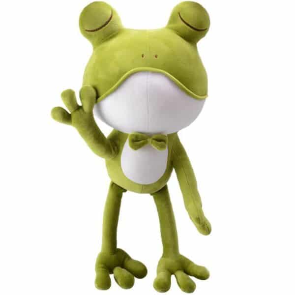 Frog Stuffie Toad with Bow