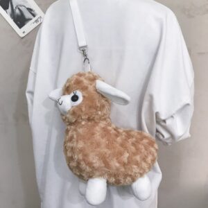 Cute Plush Alpaca Bag