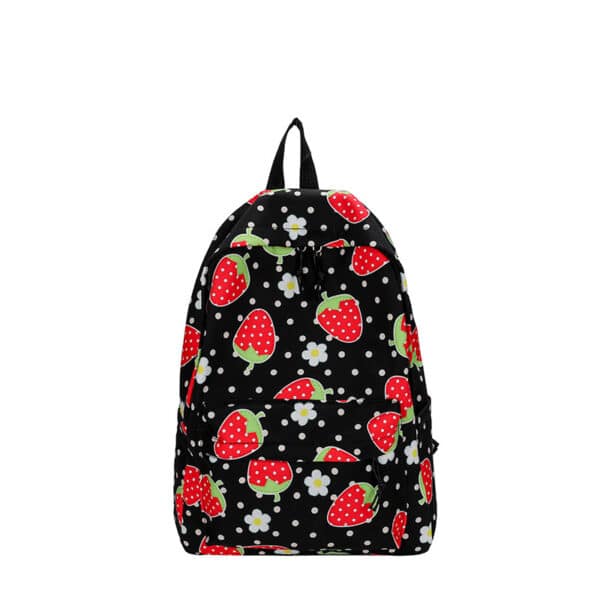 Large Strawberry School Bag