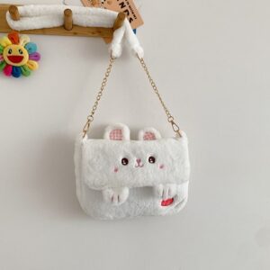 Cute White Rabbit Handbag