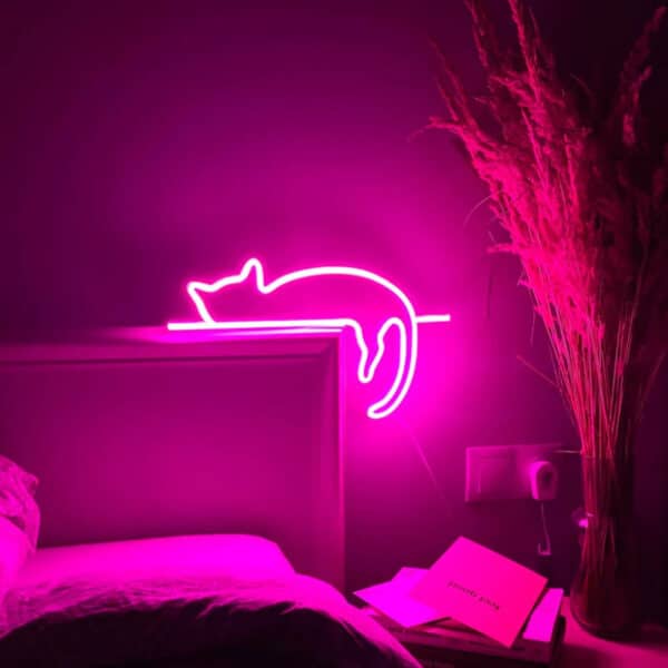 Cat Neon Sign Light | LED Decorative Sign