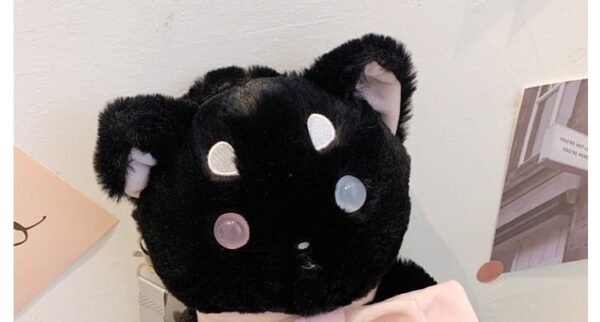 Plush Kitten Backpack | Cute & Kawaii Aesthetic